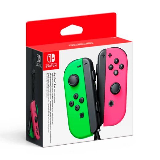 Nintendo Joy-Con (L)/(R) controller roheline roosa