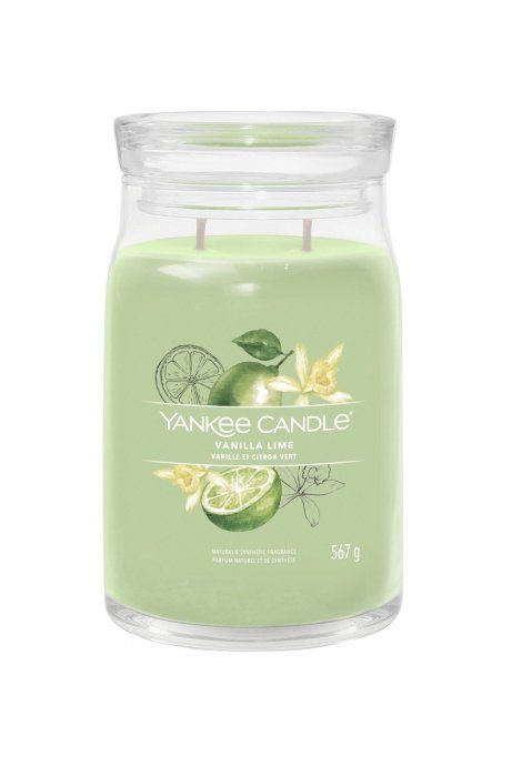 Yankee Candle Scented Candle Vanilla Lime 567g