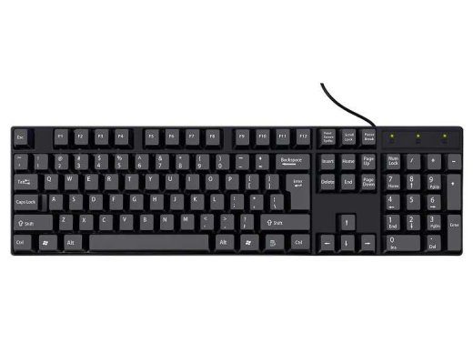 RoGer K1800 Juhtmega Kontori Klaviatuur USB
