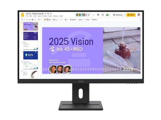 Lenovo ThinkVision E27Q-40 27 colių IPS 2K 2560 x 1440 HDMI, DisplayPort, 100Hz monitorius