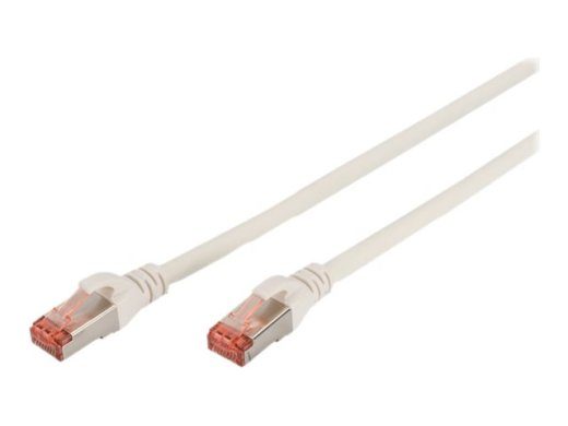 DIGITUS Professional CAT 6 Kaabel Kaitstud foolium- ja vasktrõmbelis SFTP 1m ühenduskabel White