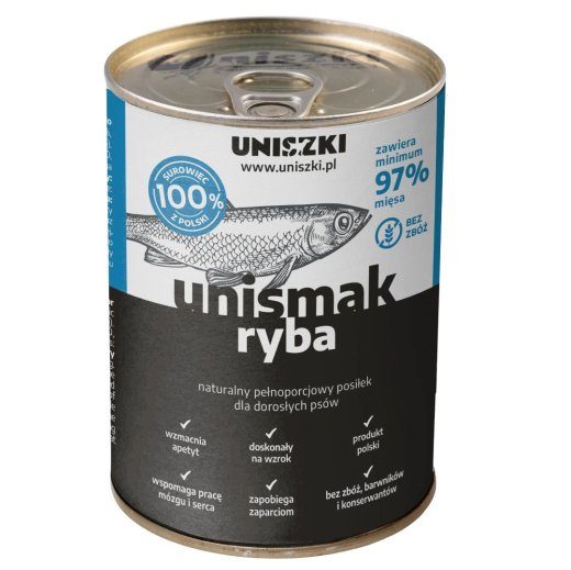 UNISZKI UNIsmak Fish - niiske koeratoit - 400g