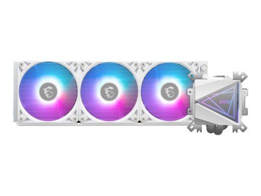 MSI MAG CORELIQUID I360 vesivesijahuti 1-komplekt valge 120 mm
