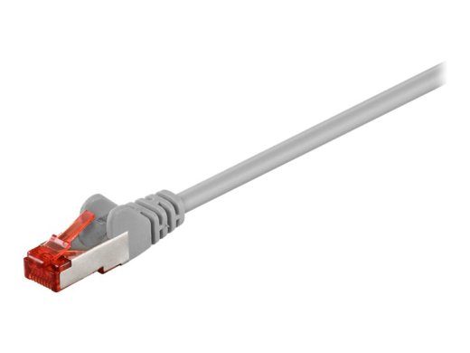 Goobay 25cm CAT 6 SFTP, PiMF ühenduskaabel hall