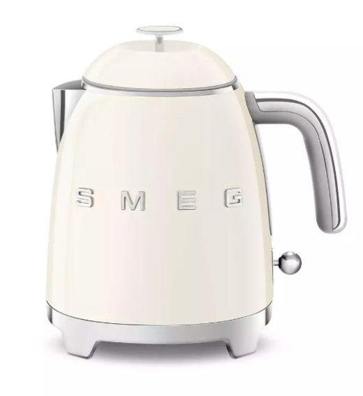 Smeg 50-ųjų stiliaus virdulėlis 0.8liter kreminė spalvota