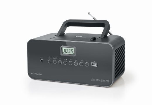 Muse Kaasatav raadio M-28DG AUX sisselüliti Hall