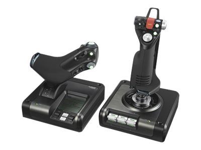 Logitech X52 Professional H.O.T.A.S. joystick ja gaasivõti