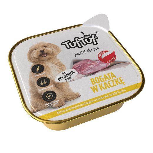 TUF TUF Alupak Duck Pate - niiske koeratoit - 300g