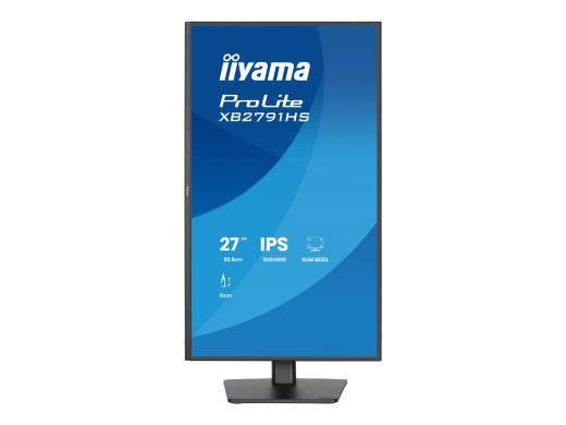 iiyama ProLite XB2791HS-B1 27-inch IPS Full HD (1920 x 1080) Monitor with HDMI and DisplayPort, 120Hz
