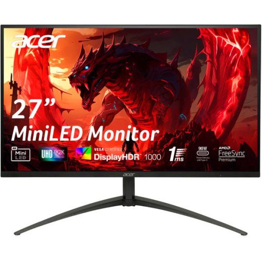 Acer Nitro XV5 (XV275KP5biipruzx) 27 Toll 4K Mängumonitor