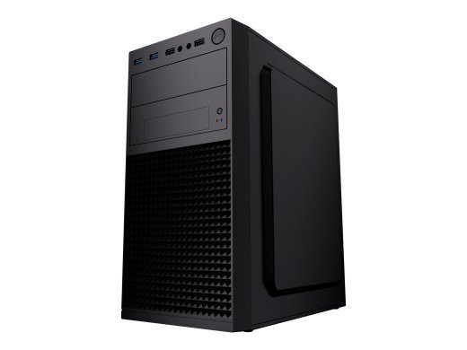 Gembird Mini-tower arvuti korpus Fornax K300, Micro-ATX, 2x USB 3.0 + 2x USB 2.0, must