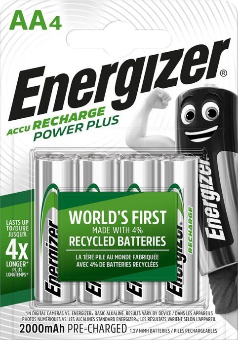 ENERGIZER Laetav patarei POWER PLUS AA HR6/4 2000mAh