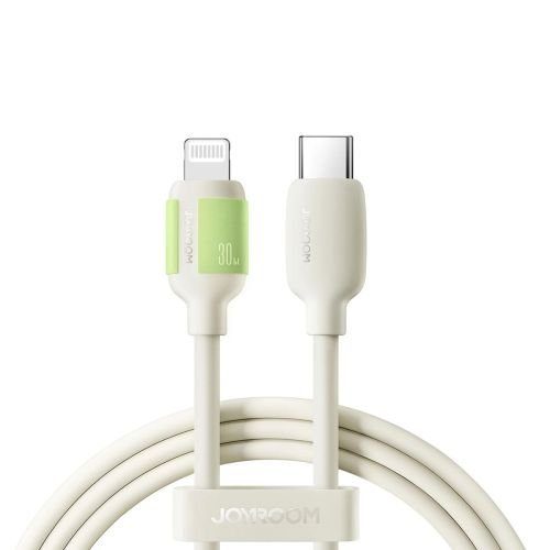 Joyroom Type-C - Lightning Fluorestseeruv Seeria Kaabel A53 30W 2m / beež