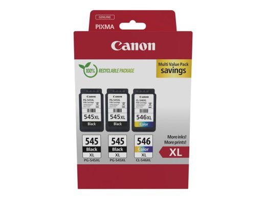CANON PG-545XLx2/CL-546XL Tindikassett MULTI