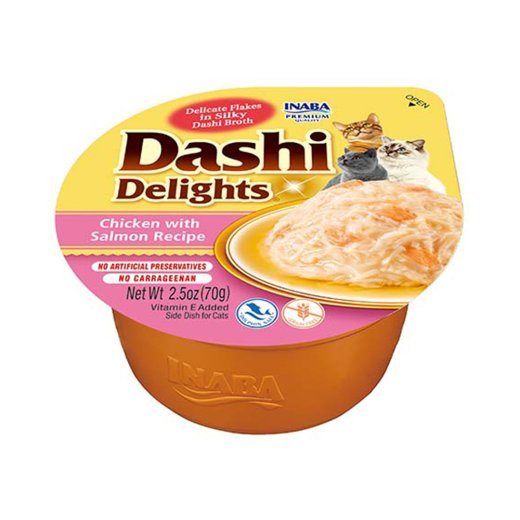 INABA Dashi Delights Kana Lõhet Bouillon Koerakas - 70g