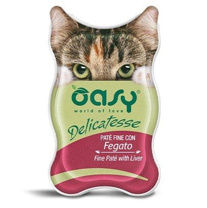 OASY Delicatesse Peen paté maksa - märgkassitoit - 85g