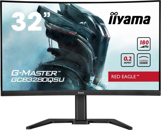 iiyama G-MASTER GCB3280QSU-B2 80 cm (31.5") 2560 x 1440 Dual QHD LED Monitor Must