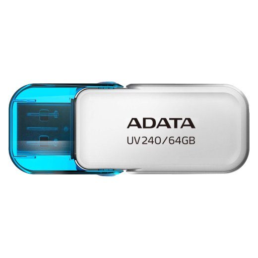 ADATA USB išorinis diskas UV240 64 USB tipo A Balta