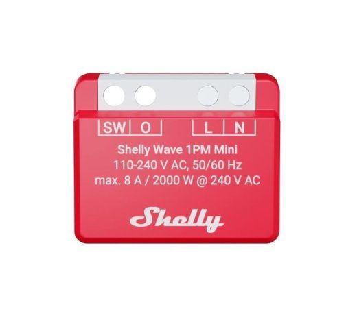 Shelly Wave 1PM Mini LR Smart Z-Wave rele