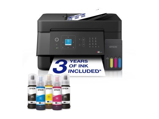 Epson EcoTank L5390 Rašalinis spalvotas daugiafunkcis spausdintuvas A4 Wi-Fi Juodas