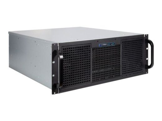 Inter-Tech IPC 4U-40248 spintos versija SSI CEB juoda