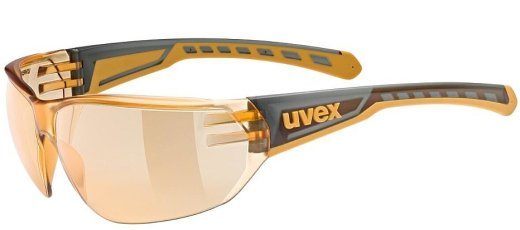 UVEX Equate rattaklaasid Smoke/Oranž