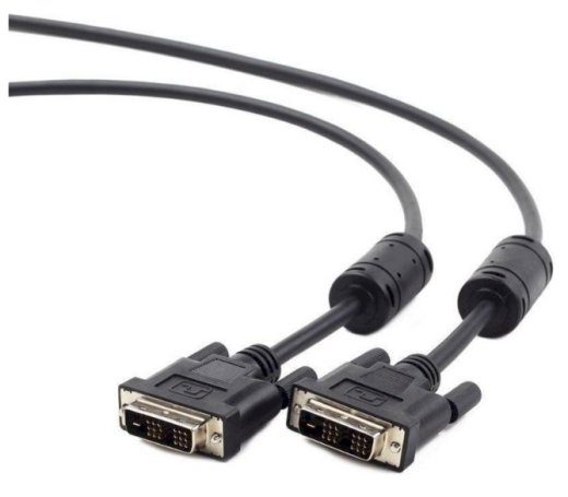 Gembird CC-DVI-BK-6 DVI-D kaabel 1.8 m / must