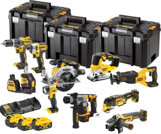 Dewalt 18 tüübine tööriistakomplekt