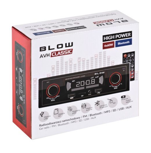 Auto raadio Blow AVH CLASSIC