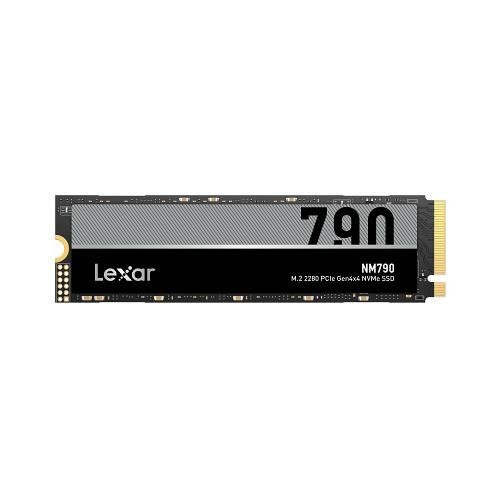 SSD LEXAR NM790 512GB M.2 PCIe Gen4 NVMe Write speed 4400 MBytes/sec Read speed 7200 MBytes/sec 2.45mm TBW 500 TB MTBF 1500000 hours
