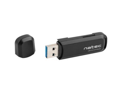 NATEC Scarab 2 kaardilugeja Must USB 3.0 Type-A