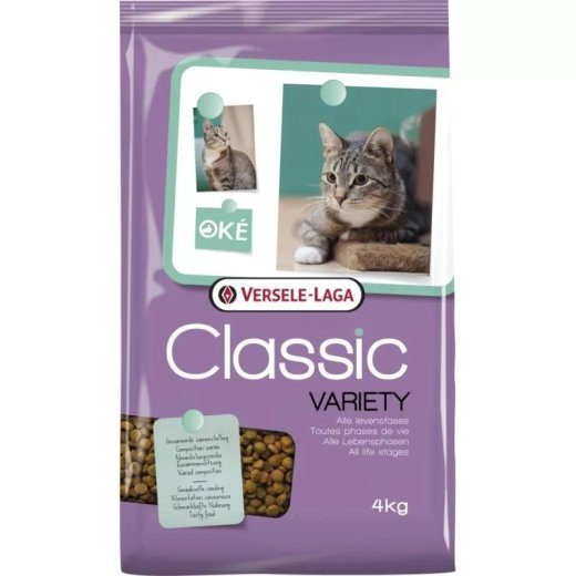 VERSELE LAGA Classic Cat Variety - kuiv kassitoit - 10 kg
