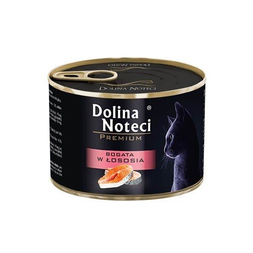Dolina Noteci Premium rikas lõhega - märgkassitoit - 185g
