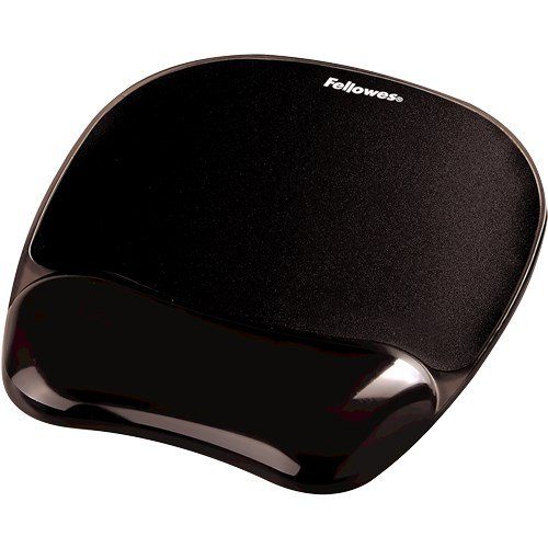 Fellowes CRYSTAL hiire- ja käepaelapp geel, must
