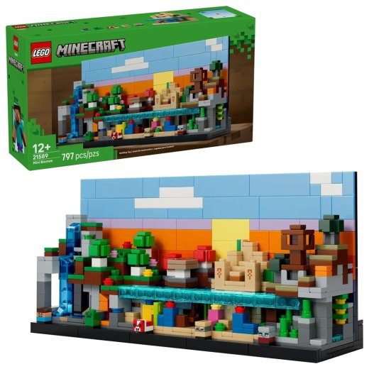 LEGO MINECRAFT 21589 Mini bioomid