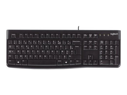 Logitech K120 Juhtmega Klaviatuur Prantsuse