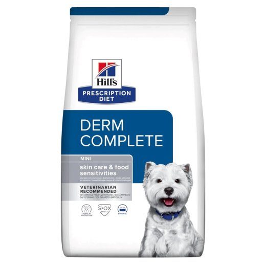 HILL'S Prescription Diet Derm Complete Mini Canine - Kuiv koeratoit - 1 kg