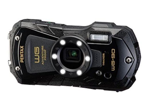 Pentax WG-90 Oranž Veekindel Kaamera
