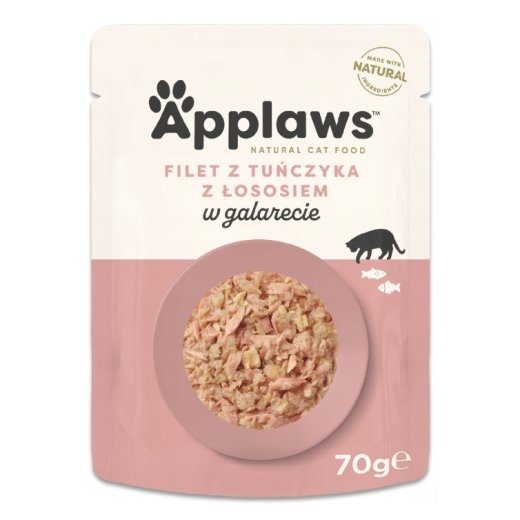 Applaws Kass Tuunikala ja lõhe želees 70g