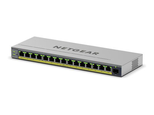 NETGEAR Easy Smart GS116EP 16-Portiline Gigabit Ethernet PoE+ Lülitus