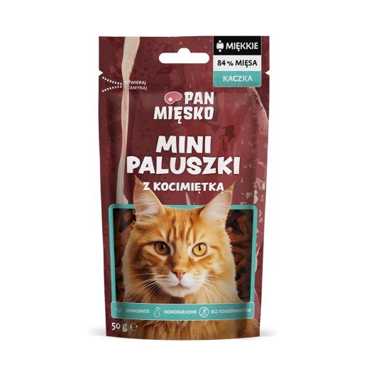 PAN MIĘSKO Mini Pardi Võlukeppidega Kassisöök - 50g