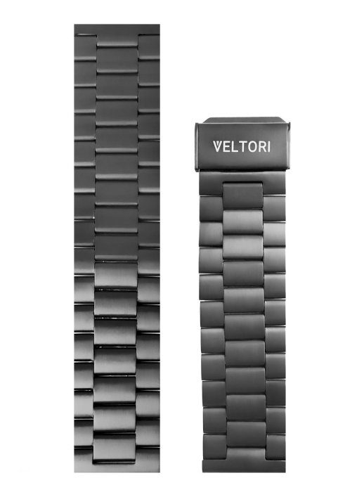 VELTORI nutikale kellale kinnituv rihm meeste nutikatele kelladele VT100 VT150 22mm VTB100 / must