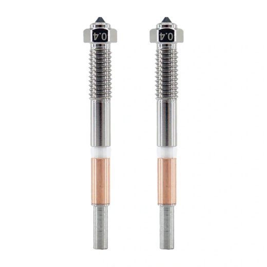 QiDi 0.4 mm bimetallne otsik Q2 seeriale (2 tk)
