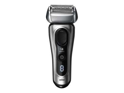 BRAUN hõbedane habemeajamismasin 8517s