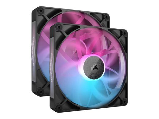 CORSAIR iCUE Link RX140 RGB Twin Starter Kit 3 tk 140 mm ventilaator