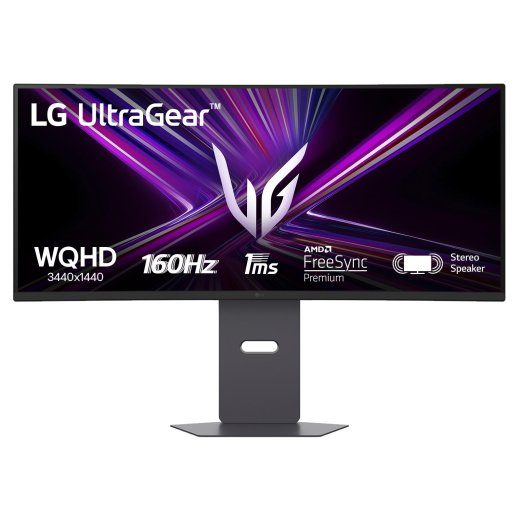 LCD monitorius LG 34 " 3440 x 1440 pikselių Wide Quad HD Natūralus ekrano santykis 21:9 LCD Lenktas 34G600A-B