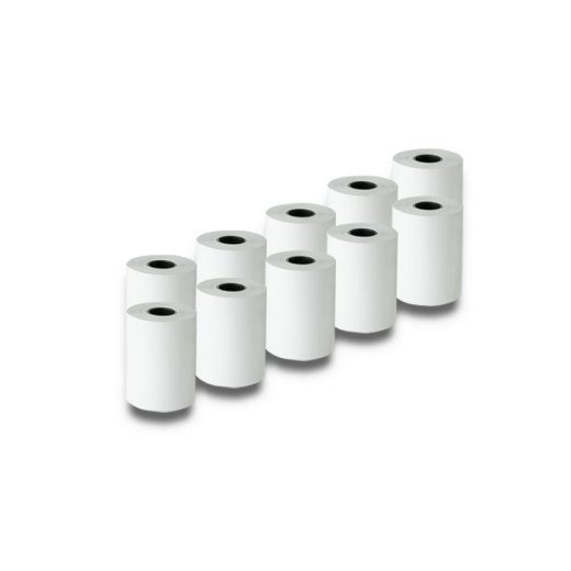 BPA vaba Qoltec 51899 termiline paberrull 57 x 16 55g/m2 10 rull