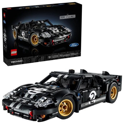LEGO TECHNIC 42223 1966 Ford GT40 MKII Võidusõiduauto