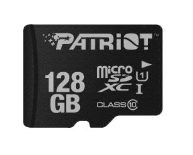 Patriot Memory PSF128GMDC10 mälukaar 128 MicroSDXC UHS-I Class 10
