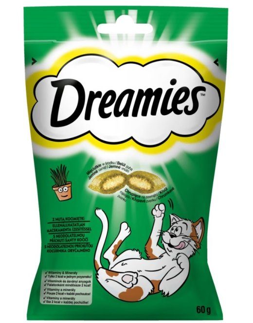 DREAMIES with a Catnip - kassilemmikud - 60 g